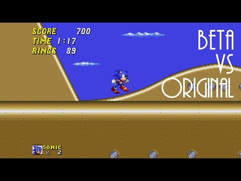 Sonic The Hedgehog 2 - Wing Fortress Zone (Beta vs Original Remix)