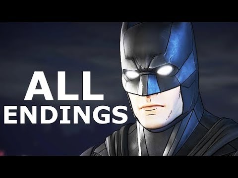 BATMAN Season 2 The Enemy Within Episode 1 ALL ENDINGS - Save Iman Avesta Or Save The Other Agents