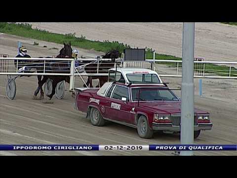 Aversa trotto 2 Dicembre 2019 - Prova di qualifica