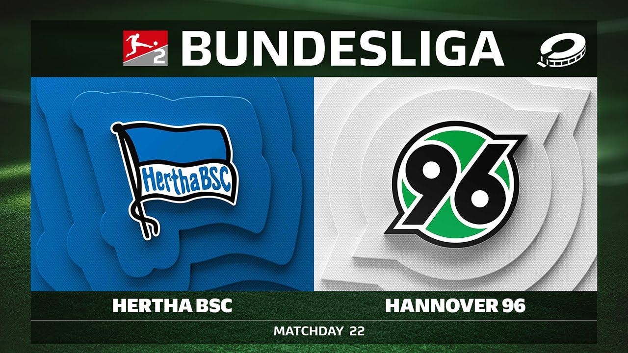 Hertha BSC vs. Hannover 96 | Matchday 22 - Bundesliga 2 2025/26