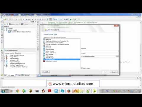 Xilinx FPGA ISE Simulation