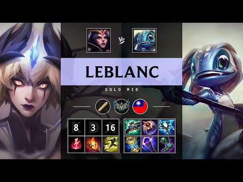 LeBlanc Mid vs Fizz - TW Challenger Patch 25.04