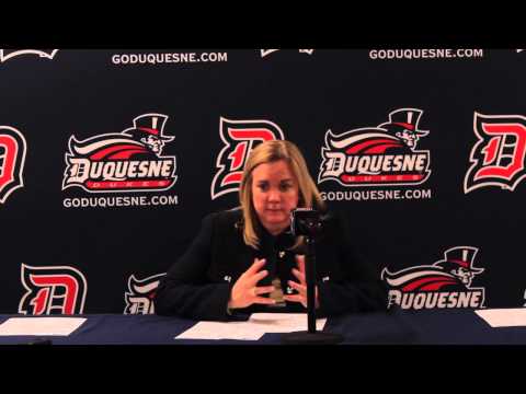 Women's Basketball v. SJU Post-Game Press Conference