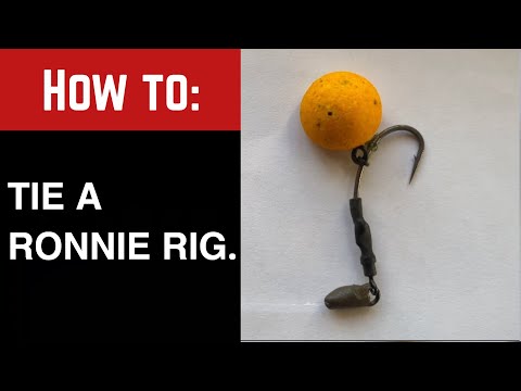 How to tie a Ronnie rig.
