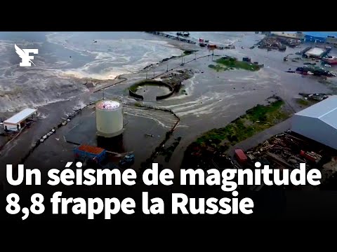 Séisme de magnitude 8,8 en Russie: les îles Kouriles frappées par un tsunami
