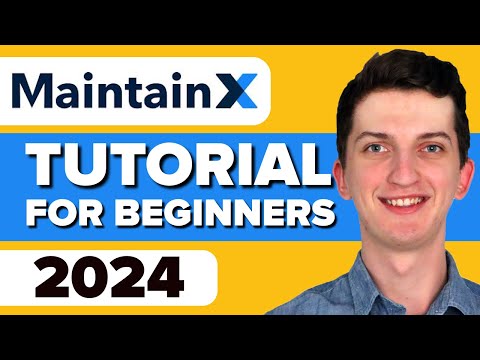 A beginner's tutorial video demonstrating how to register, navigate the interface, invite users, and add vendors in MaintainX.