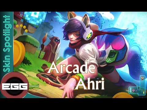League of Legends Skin Review | Arcade Ahri Skin Spotlight