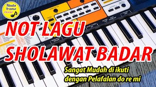 Download lagu Sholawat Badar - Not Lagu Piano / Pianika Sangat Mudah Dijamin Pasti Bisa untuk Drum Band mp3