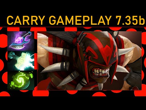 ⭐23 Bloodseeker 20+ Kills! Carry Gameplay 7.35b - Dota 2 Top MMR