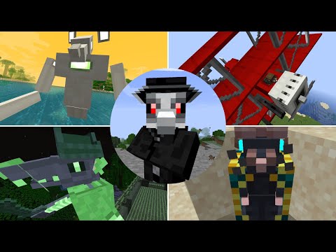 goeyweegee - Minecraft: Rats - All Bosses (Mod Showcase)
