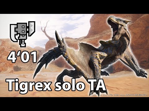 Tigrex Switch Axe solo (TA rules) - 4'01 | Monster Hunter Rise