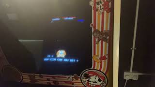 Donkey Kong Hard Roms 97900 points at North West Computer Museum Leigh 