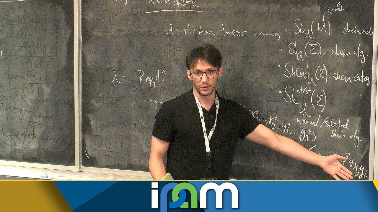 Iordanis Romaidis - Contemporary Topics in Skein Theory - IPAM at UCLA