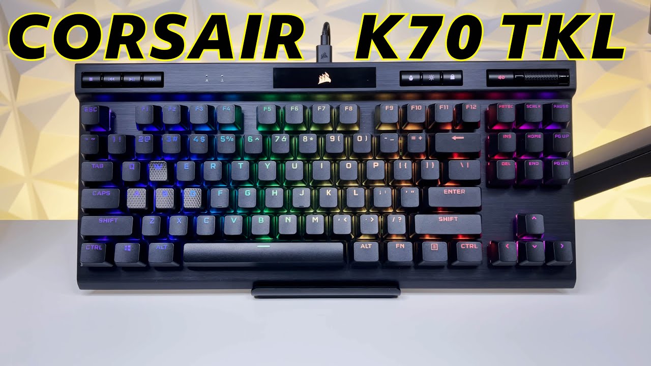 Corsair K70 RGB TKL Champion Series Review!! - SPEED MONSTER!!
