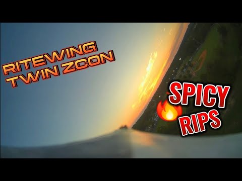 Ritewing Twin Zcon FPV -- Sunset Flight🤙🤙