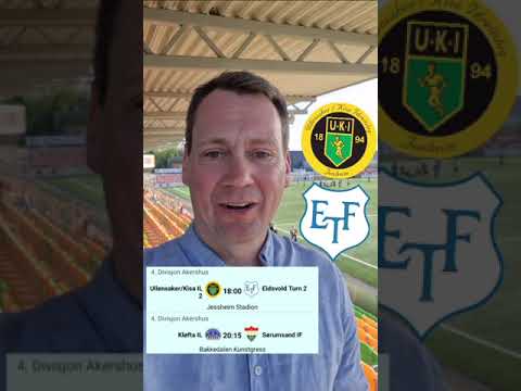 Banehopping Ullensaker/Kisa 2 - Eidsvold TF 2 2-4 & Kløfta - Sørumsand 4-2 13.05.2024