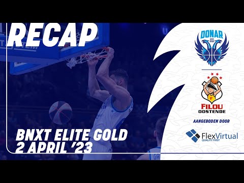 FlexVirtual Recap | Donar vs Oostende 02-04-2023