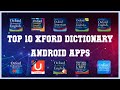 Top 10 Xford Dictionary Android App Review