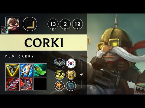 Corki ADC vs Jhin - KR Challenger Patch 25.08