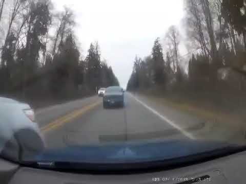 Zipper Merge gone wrong. Dash Cam footage.