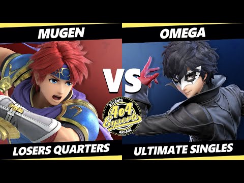 4o4 Smash Night 44 Losers Quarters - omega (Joker) Vs. Mugen (Roy) SSBU Ultimate Tournament