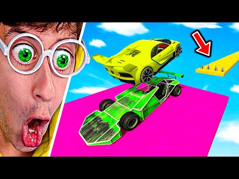 MEGA RAMPA 99.999% TROLL en GTA 5!! (Hermanos Cara a Cara)