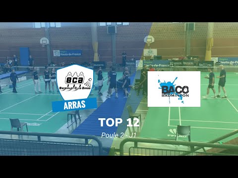 TOP 12 🏸| Arras vs Oullins - matchs, interview Léo Rossi (J1, Poule 2)