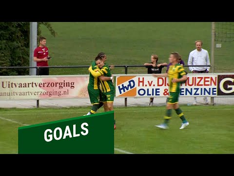 Doelpunten ADO Den Haag - SK Beveren 2-1 (22-07-2022)