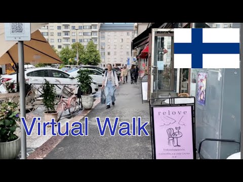 Passeios em Helsinque: Töölö. Bairro popular da capital finlandesa. Passeio virtual relaxante.