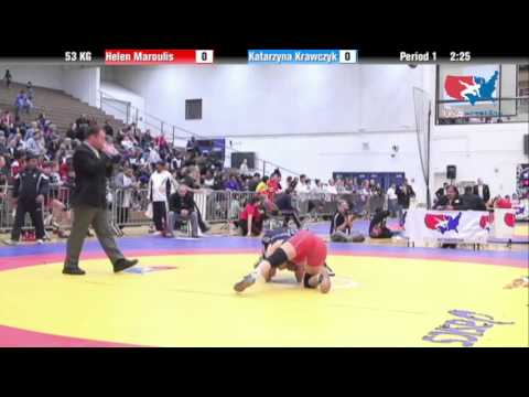WM 53 KG - Helen Maroulis vs. Katarzyna Krawczyk