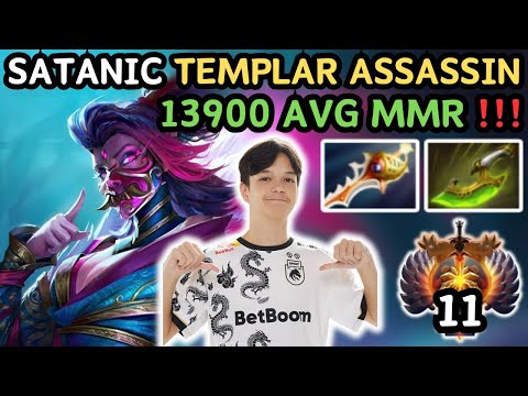 🔥 30 KILLS !! Satanic TEMPLAR ASSASSIN Hard Carry Gameplay 🔥 1000+ GPM XPM - Dota 2