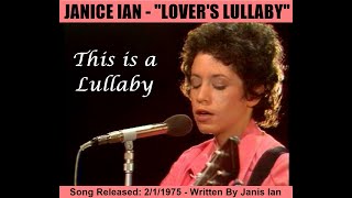 Janis Ian &quot;Lovers Lullaby&quot; Remastered CD  w-Lyrics (1975)