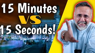 15 Minutes vs 15 Seconds; Analysis | Face to Face