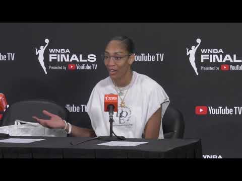 Aces speak after Game 1 of the WNBA Finals