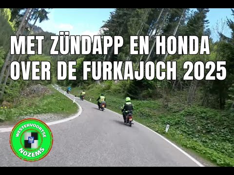 Afdaling Zündapps in Vorarlberg