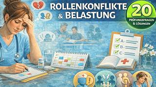 RollenUndKonflikte in der Pflege: 20 Prüfungsfragen & Lösungen
