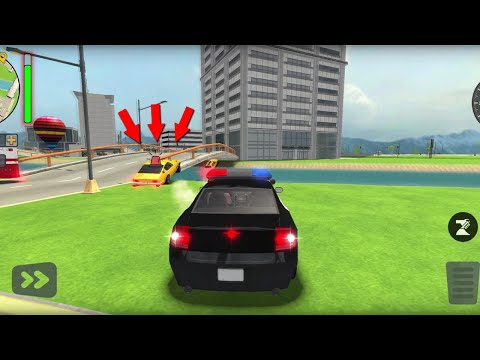 US Police Car and Public Transport Bus Driving in Open World - Android IOS Gameplay #2