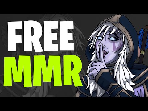 ITS NORMAL FREE MMR WITH DROW RANGER IN DOTA 2