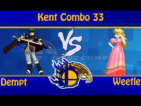 KC33: Dempt (Marth) vs. Weetle (Peach)