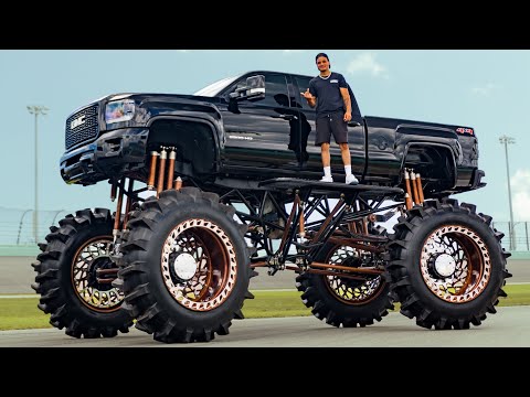 Florida Millionaire Builds Real-Life Monster Truck! *$250,000 Truck*