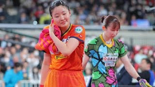 張本美和準Ｖに涙決勝で早田に完敗「昨年とは違った気持ち悔しい」