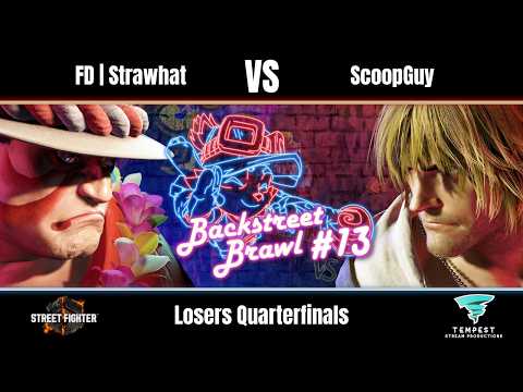 FD | Strawhat (E. Honda) vs ScoopGuy (Ken) - Street Fighter 6 Losers Quarters - Backstreet Brawl #13