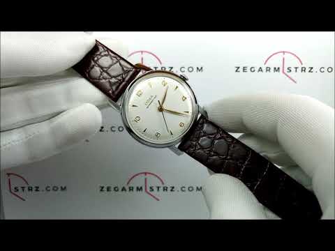 Zegarek DOXA Antimagnetique 5505306 mechaniczny odrestaurowany www.zegarmistrz.com