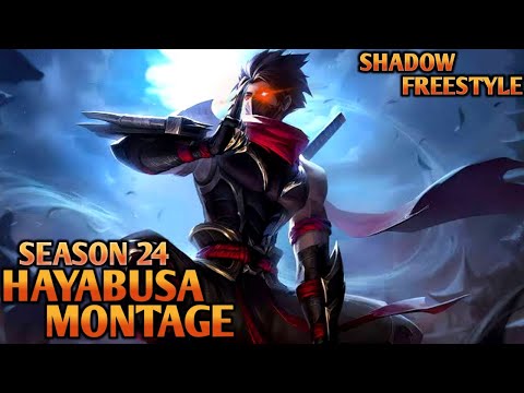HAYABUSA MONTAGE - FAST HAND SATISFYING GAMEPLAY!!! | RANK HIGHLIGHTS | SHADOW FREESTYLE - MLBB