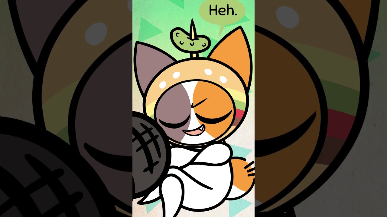 Awww yum! WAIT THERE’S NO CHEESE ON IT! #animation