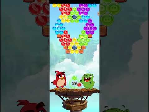angry birds pop 2 just have a relaxing amazing blast! level 22 and 23