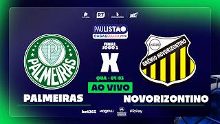 Palmeiras x Novorizontino | Paulistão 2026 na RECORD