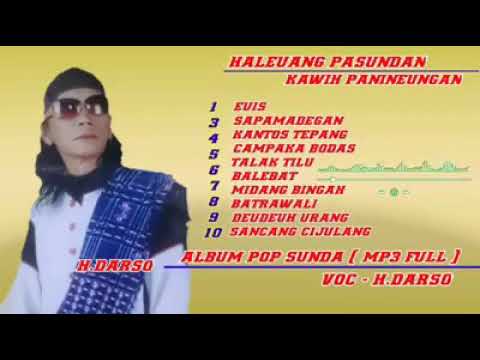 Tembang Pop Sunda | 10 Lagu Pilihan Terbaik Pop Sunda H. Darso _  Batrawali