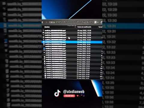 Cómo renombrar varios archivos a la vez en macOS