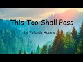 This Too Shall Pass by Yolanda Adams (Lyrics)